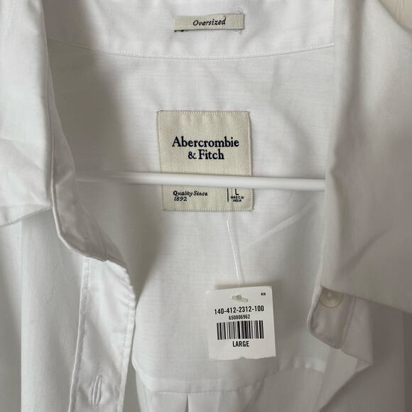 Abercrombie & Fitch White Blouse - Picture 4 of 8